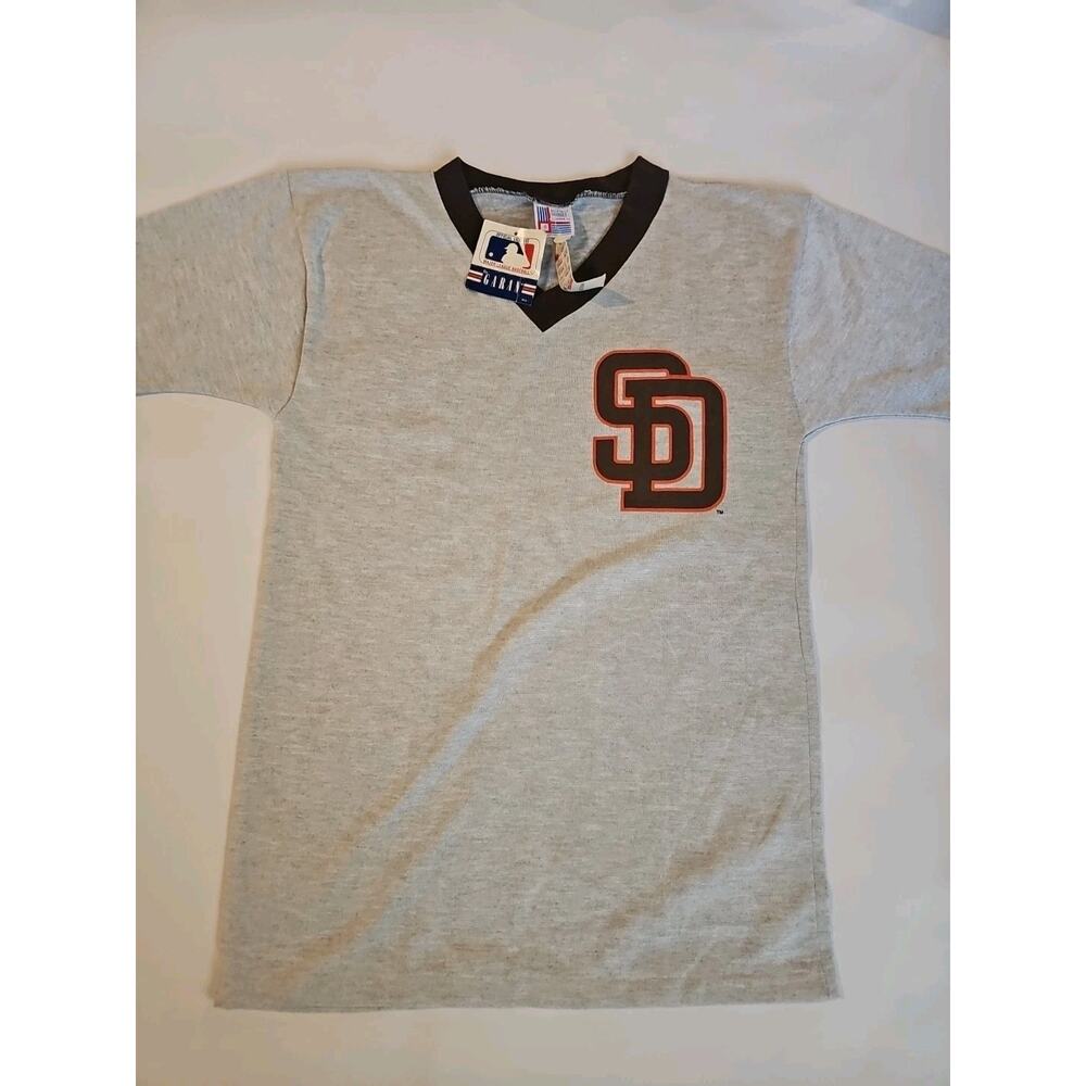 NEW 1980'S San Diego Padres Tshirt Single Stitch Official licensee by GARAN